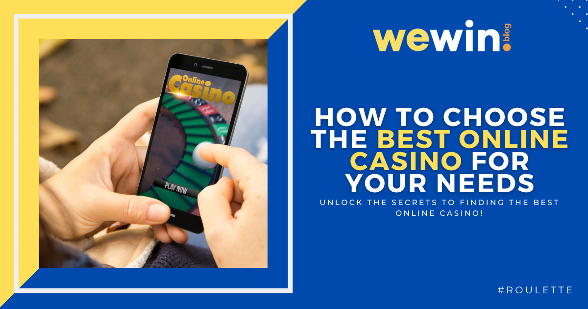 Selecting The Best Online Casino: Your Ultimate Guide
